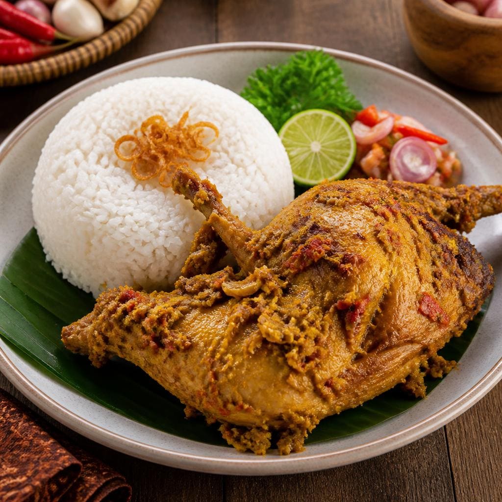 Nasi Ayam Goreng Betutu dari Bakso Lapangan Tembak Senayan